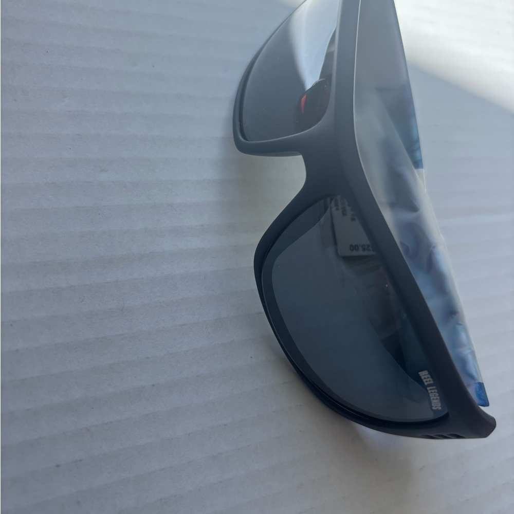 Reel Legends Black Sunglasses with Blue Lenses set - Picture 5 of 7